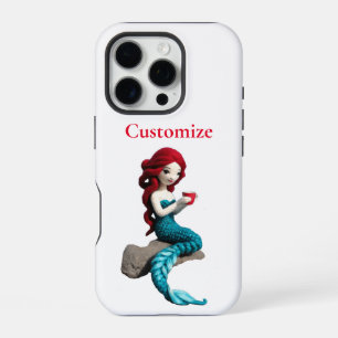Mermaid Relaxing With Beverage Thunder_Cove iPhone 16 Pro Case