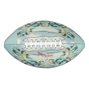 Mermaid Riding Sea Serpent Thunder_Cove  Football