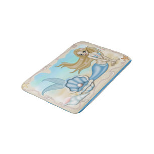Mermaid Rug Mat Home Decor