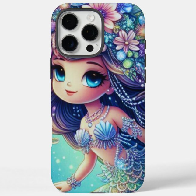 Mermaid’s Enchanted Underwater Realm Case-Mate iPhone Case (Back)