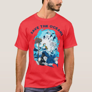 MERMAID SAVE THE OCEANS T-Shirt