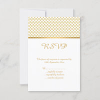 MERMAID SCALE THEME WHITE GOLD ALL OCCASION RSVP