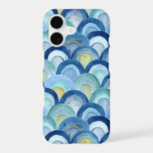 Mermaid Scales and Sea Glass Waves
