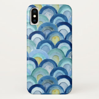 Mermaid Scales and Sea Glass Waves Case-Mate iPhone Case