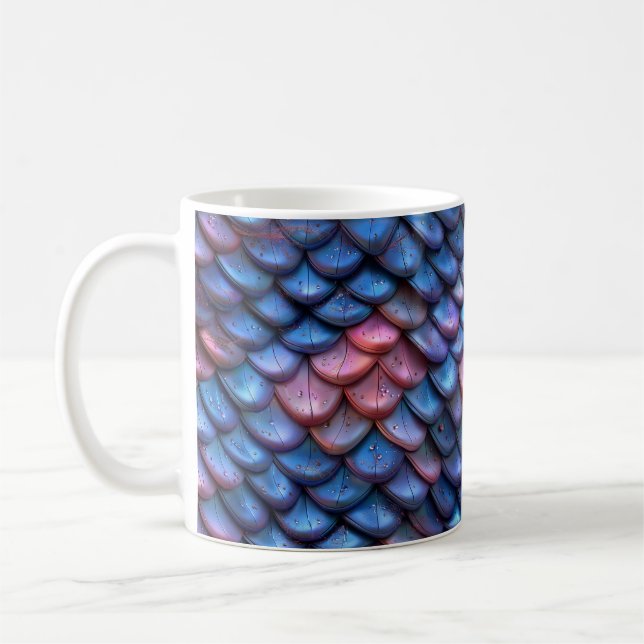 Mermaid Scales Coffee Mug (Left)