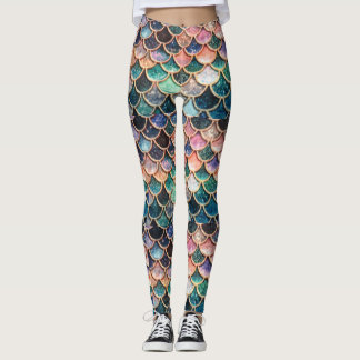 Mermaid Scales Leggins Leggings