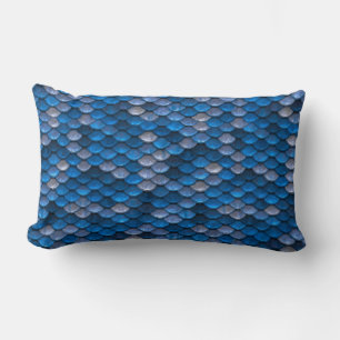 Mermaid Scales Lumbar Cushion