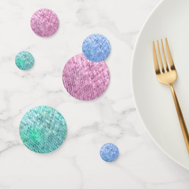 Mermaid Scales Mix ID531 Confetti (Group)