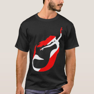 Mermaid Scuba Diving Flag Scuba Diving Flag T-Shirt