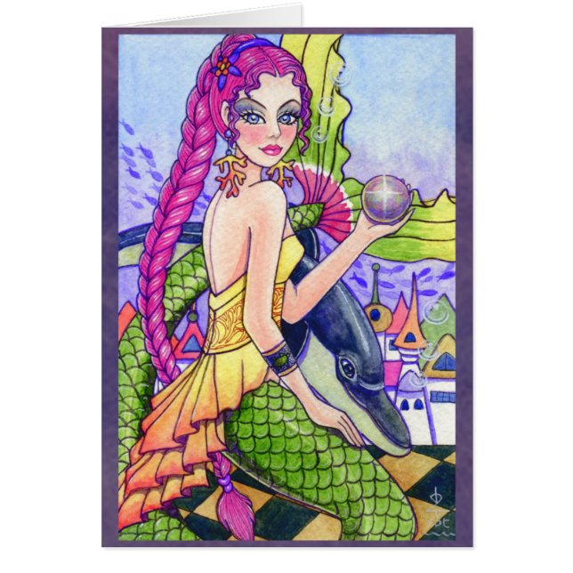 Mermaid Sea Fairy Fantasy by Ann Howard (Front)