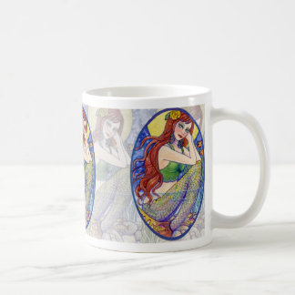 Mermaid Sea Fairy Tea Coffee Mug by Ann Howard
