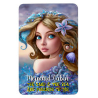 Mermaid Sea Goddess Nymph Siren Cruise Room Door