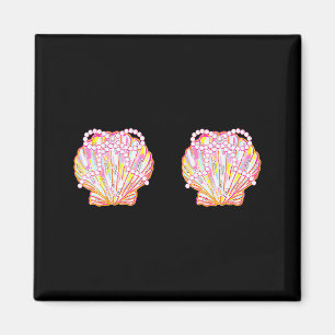 Mermaid Sea Shell Bra Costume For Girl And Women Magnet