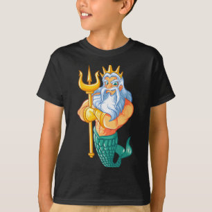 Mermaid Security Shirt _ Funny Merman Swimming Gif