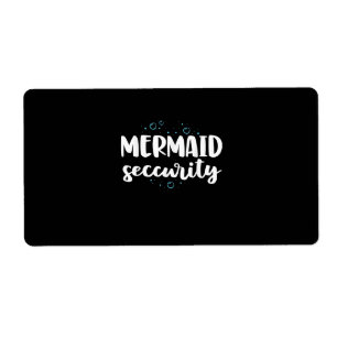 Mermaid Security Swim Team Women Swimmer Swimming