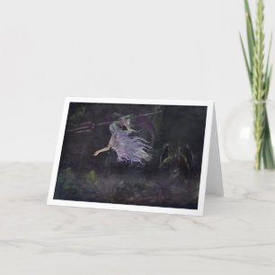 Mermaid sees a Baby Kraken notecard