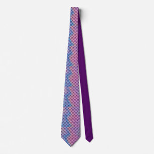Mermaid Shimmer Scale Necktie