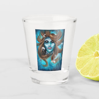 Mermaid shot glass
