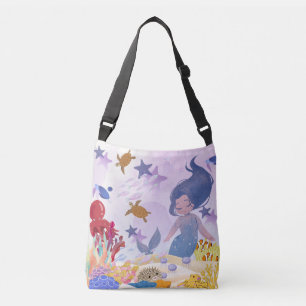 Mermaid Shoulder Bag - Elegant and Whimsical Ocean