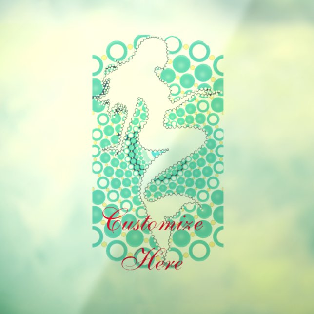 Mermaid Silhouette in Bubbles Thunder_Cove  (Sheet 3)