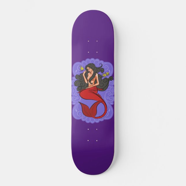 Mermaid  skateboard (Front)