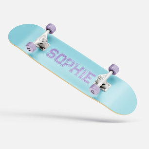 Mermaid Skateboard Personalised Name