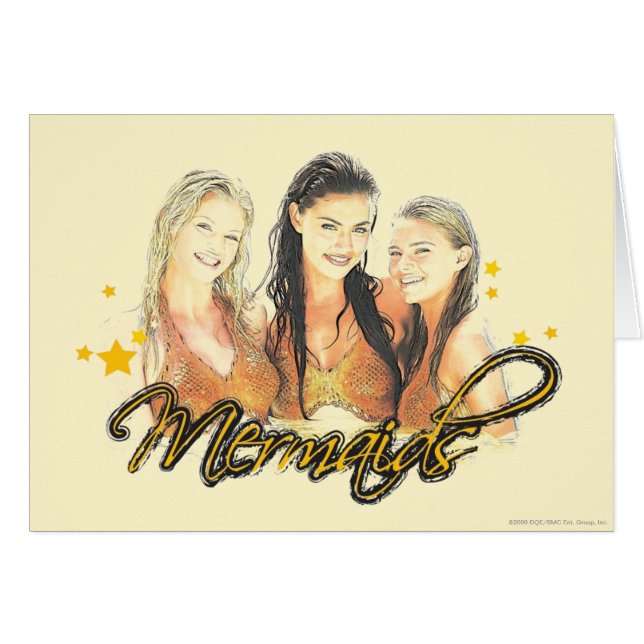 Mermaid Sketch (Front Horizontal)