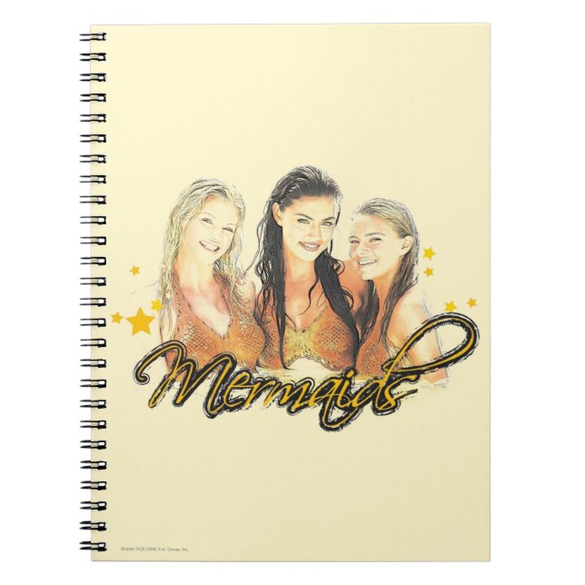 Mermaid Sketch Notebook (Front)