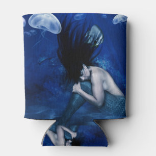 Mermaid Sleeping at the Bottom of the Ocean Can Cooler