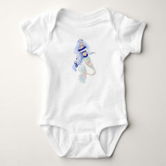 Mermaid Snow Maiden baby bodysuit