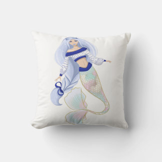 Mermaid Snow Maiden  Cushion