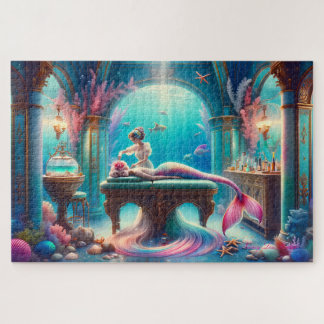 Mermaid Spa Serene Sirens Relaxation Massage Jigsaw Puzzle