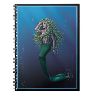 Mermaid Spiral Notebook