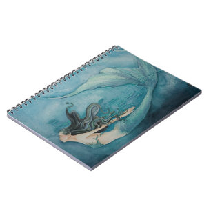 Mermaid Spiral Notebook