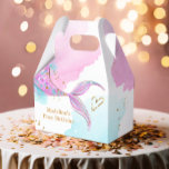 Mermaid Splish Splash Pool Party Girl Birthday Favour Box<br><div class="desc">♥ A fun invitation for your little ones birthday party! ★ Easily PERSONALIZE this design with your details! ★ If you need coordinating MATCHING ITEMS, please check our matching collection or shop. Do you have any questions about our designs or if you can't find what you are looking for, please...</div>