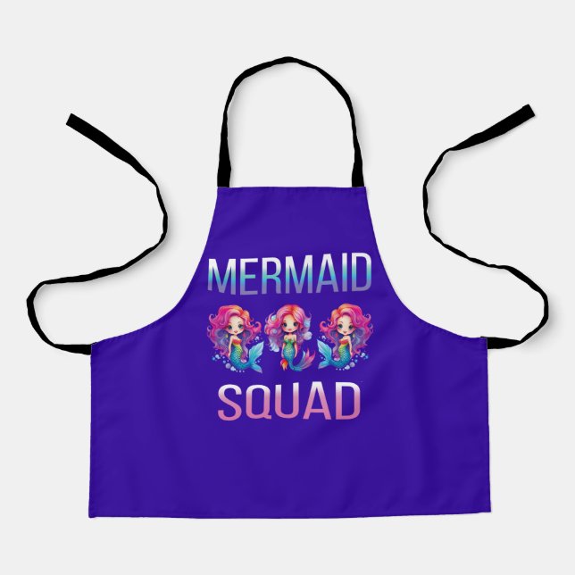 Mermaid Squad Apron (Front)