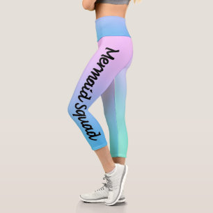 Mermaid Squad Capri Leggings