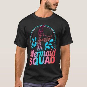 Mermaid Squad Mermaid Mommy Mermaid & Mermaids T-Shirt