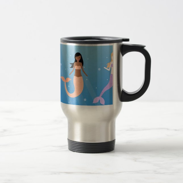 mermaid squad travel mug (Right)