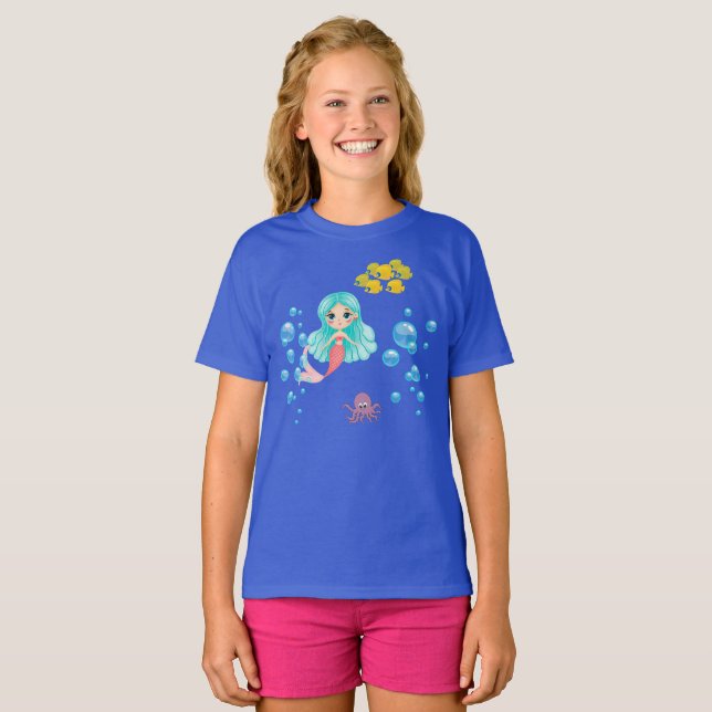  Mermaid  T-Shirt (Front Full)