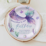 Mermaid tail Under the sea birthday party Paper Plate<br><div class="desc">Mermaid tail Under the sea birthday party Paper Plates
Matching items available.</div>