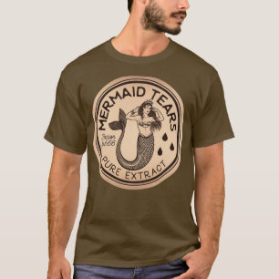 Mermaid Tears Potion Vintage Label T-Shirt