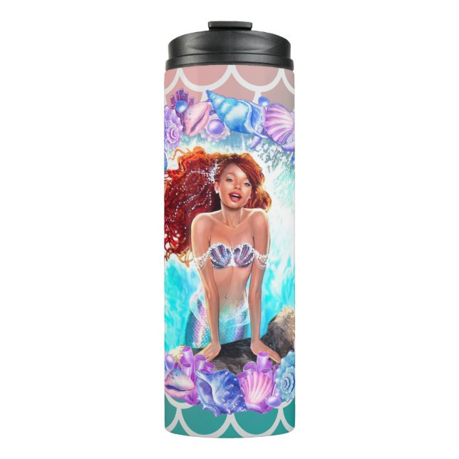 Mermaid  thermal tumbler (Front)