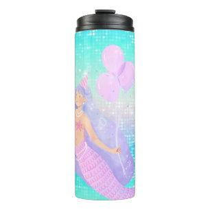 Mermaid thermal tumbler