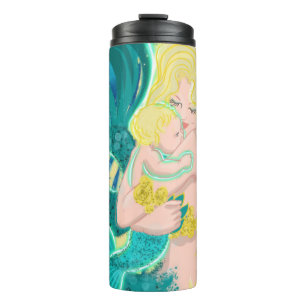Mermaid  thermal tumbler