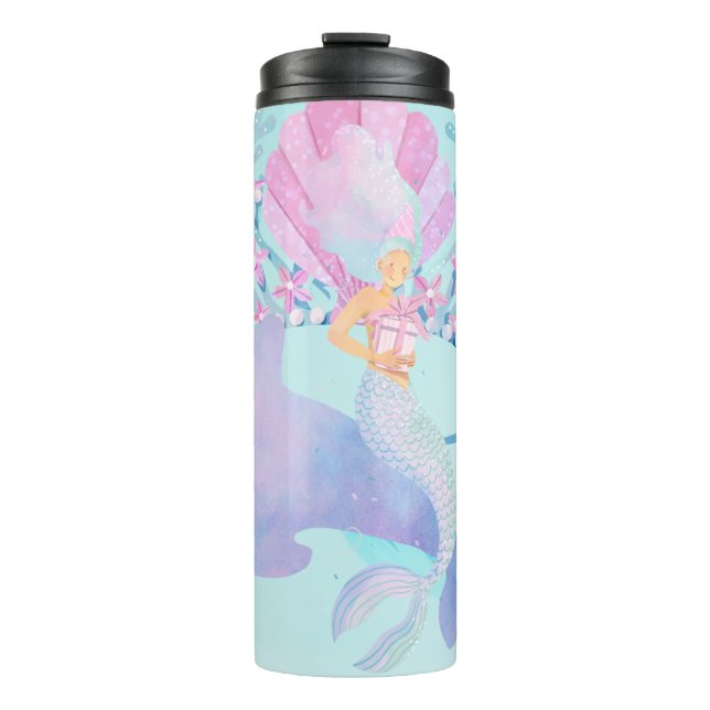 Mermaid  thermal tumbler (Front)