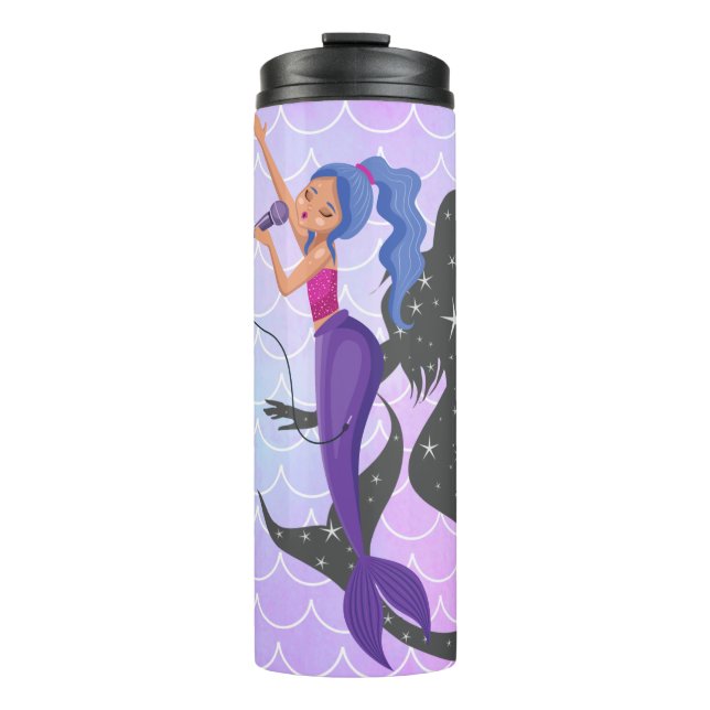 Mermaid  thermal tumbler (Front)