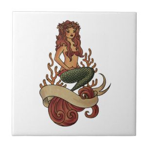 mermaid tile