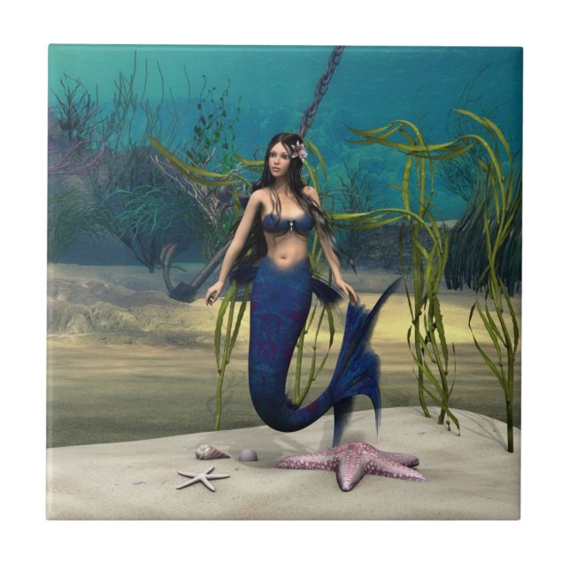 Mermaid Tile (Front)