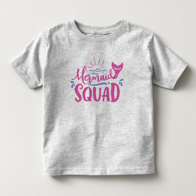 Mermaid Toddler T-Shirt (Front)